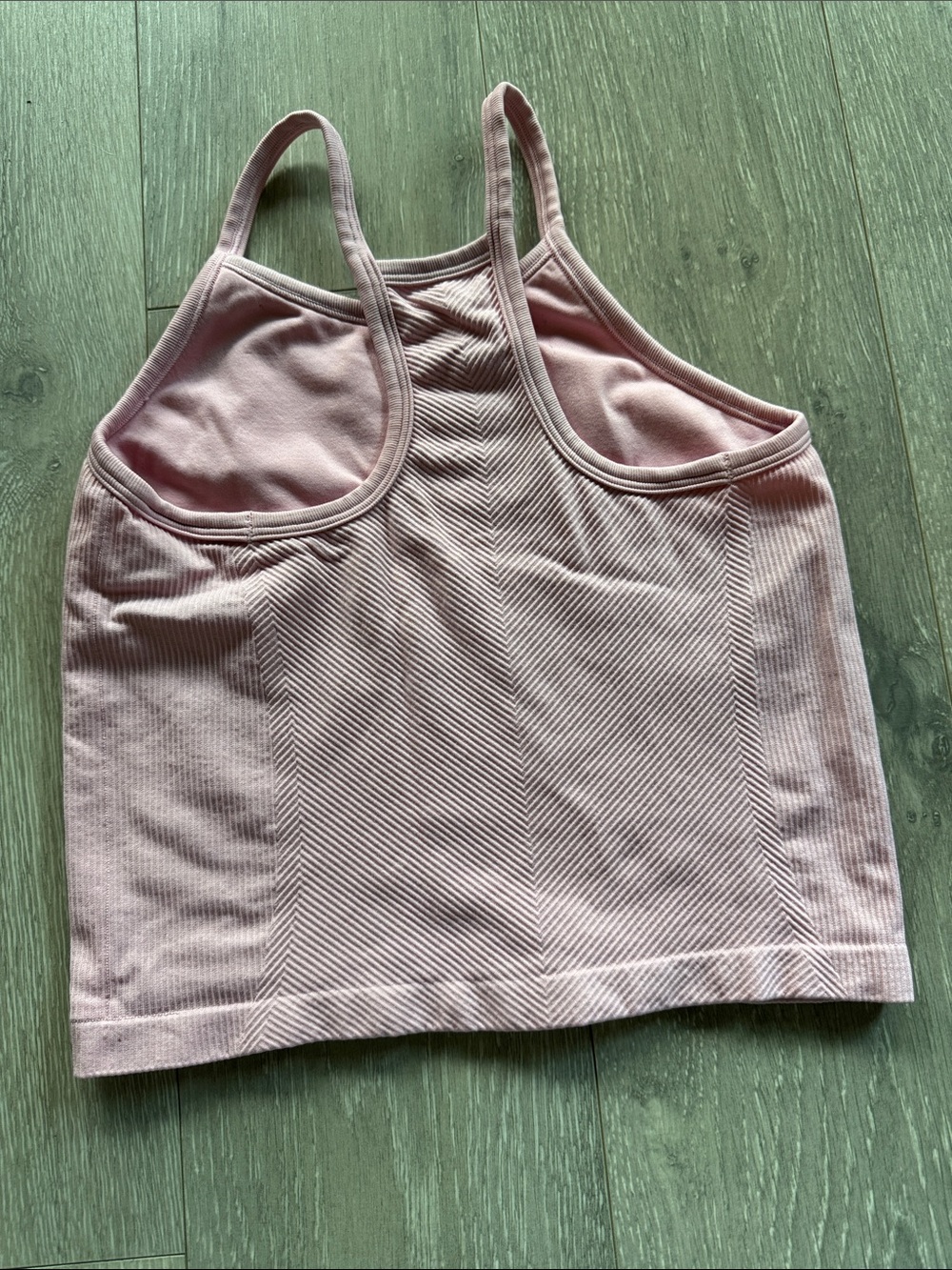 All in Motion Pink Ribbed Tank Top - Picture 2 of 3